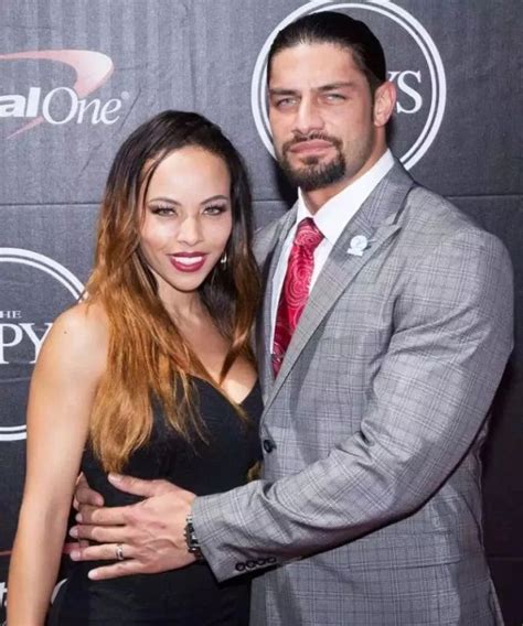 roman reigns and|roman reigns and his wife.